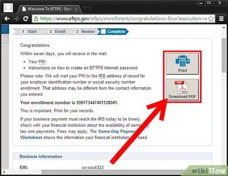 Image titled Sign up for an EFTPS Account Step 8