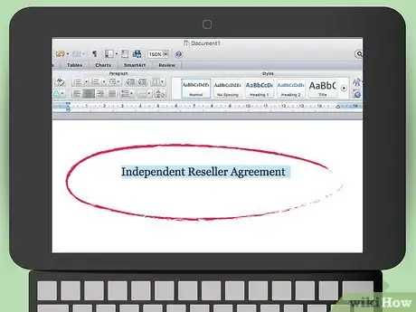 Image titled Draft a Reseller Agreement for Photographs Step 2