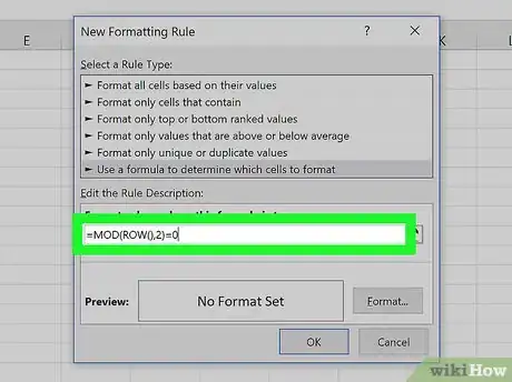 Image titled Highlight Every Other Row in Excel Step 6