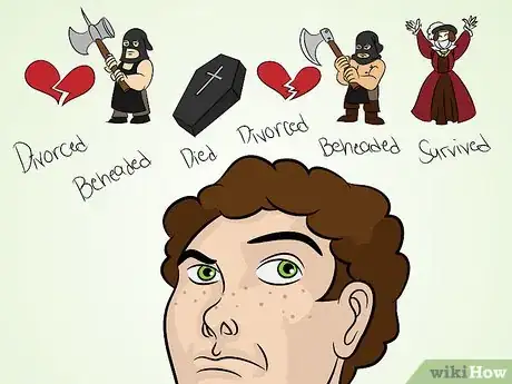 Image titled Remember Henry VIII's Wives Step 1