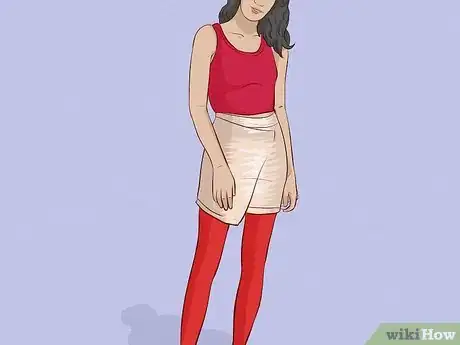 Image titled Wear Red Tights Step 3