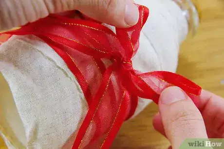 Image titled Wrap a Vase with Burlap Step 5
