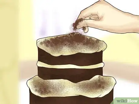 Image titled Decorate a Rustic Wedding Cake Step 2