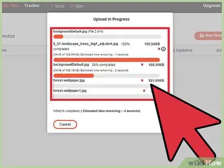 Image titled Upload and Download Files on Hightail Step 7