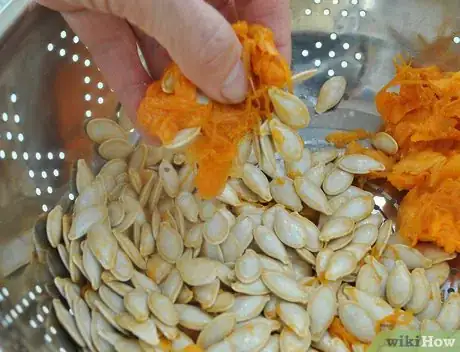 Image titled Make Pumpkin Seeds in the Oven Step 5