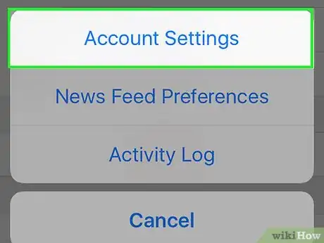 Image titled Deactivate a Facebook Account Step 4