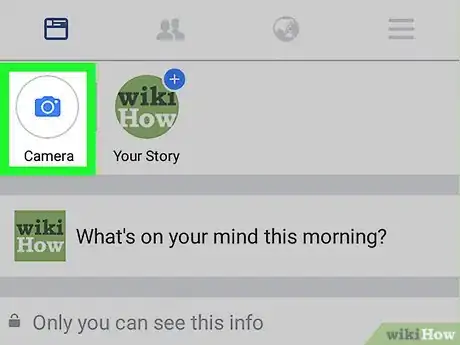 Image titled Use Effects in the Facebook Camera on Android Step 2