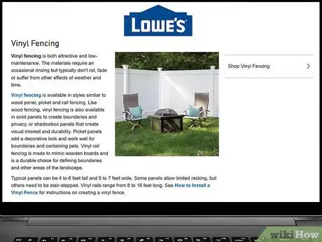 Image titled Buy Vinyl Fencing Step 3