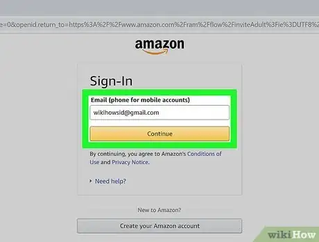 Image titled Share a Prime Membership Step 3