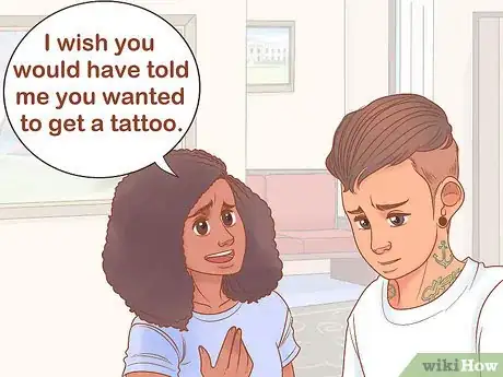 Image titled Cope With Your Partner's Tattoo You Dislike Step 6