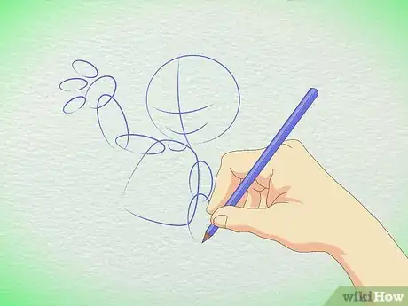 Image titled Draw Dopey from the Seven Dwarfs Step 3