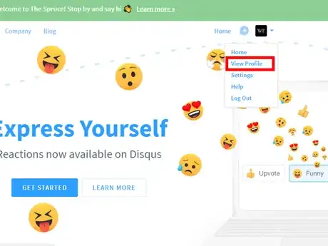 Image titled Disqus view profile.png