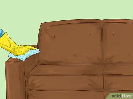 Image titled Care for Leather Furniture Step 1