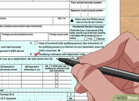 Image titled Determine Your Tax Filing Status Step 4