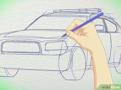 Image titled Draw a Police Car Step 10