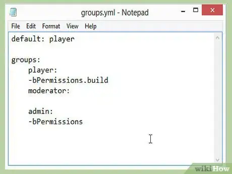 Image titled Set up Bpermissions for a Minecraft Bukkit Server Step 8Bullet4