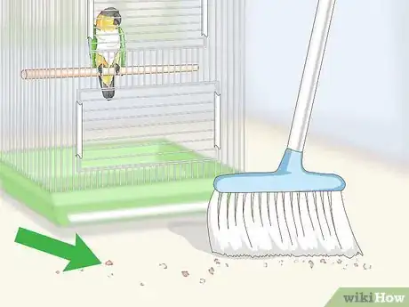 Image titled Clean a Caique Parrot Cage Step 4