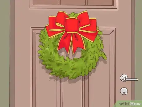 Image titled Decorate a Door for Christmas Step 10