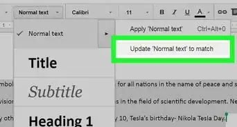 Double Space in Google Docs