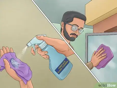 Image titled Clean Fireplace Glass Step 8