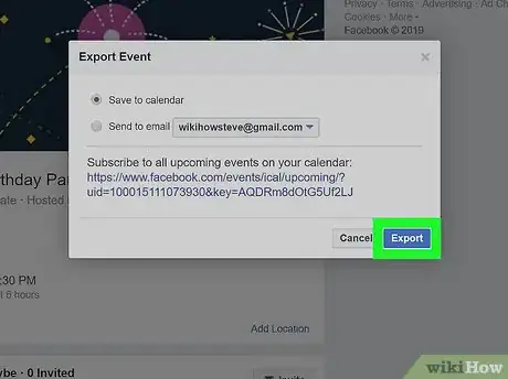 Image titled Add Facebook Events to Google Calendar Step 22