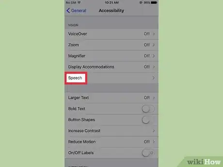 Image titled Get a Speak Button for Selected Text on an iPhone Step 4