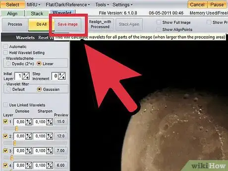 Image titled Align and Stack Multiple Moon Pictures with Ninox and Registax Step 14