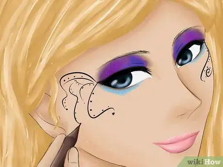 Image titled Apply Halloween Eye Makeup Step 22