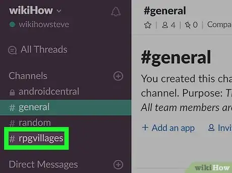 Image titled Pin on Slack on PC or Mac Step 2