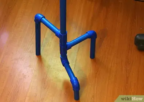 Image titled Make a Three Legged PVC Light Stand Step 10