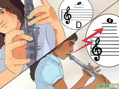 Image titled Play Altissimo Notes on Clarinet Step 5