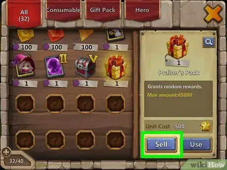 Image titled Collect a Lot of Heroes on Castle Clash Step 15