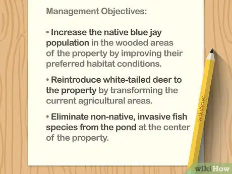 Image titled Write a Wildlife Management Plan Step 5