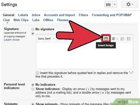 Image titled Add a Signature to a Gmail Account Step 10