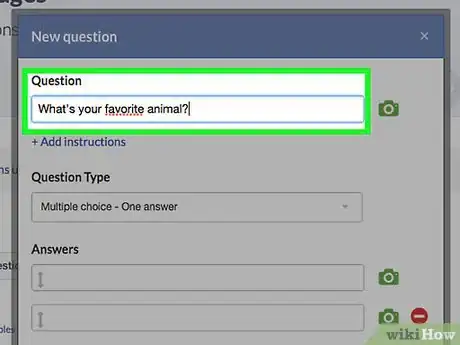 Image titled Do Polls on Facebook Step 7