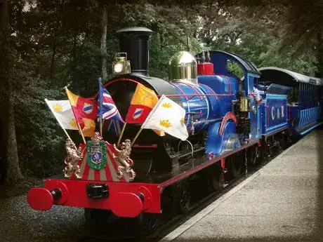 Image titled Busch Gardens train