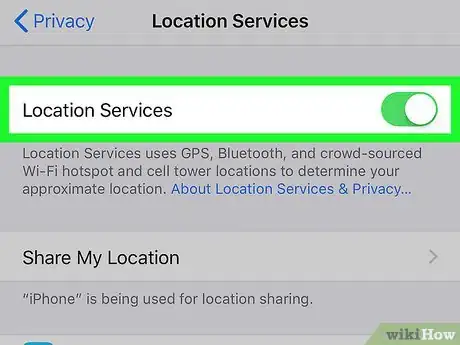 Image titled Block the GPS Signal on iPhone or iPad Step 4