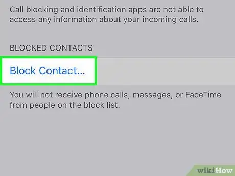 Image titled Block a Number on the iPhone Step 4