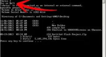 Create Options or Choices in a Batch File