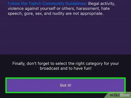 Image titled Share a Twitch Stream on Facebook on iPhone or iPad Step 4