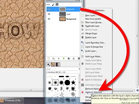 Image titled Make Pop Out Text Using GIMP Step 15.png