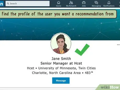 Image titled Ask Someone for a Recommendation on LinkedIn Step 1
