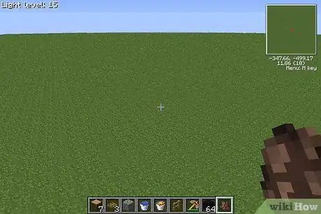 Image titled Make a Wooden House in Minecraft That Won't Burn Down Step 1