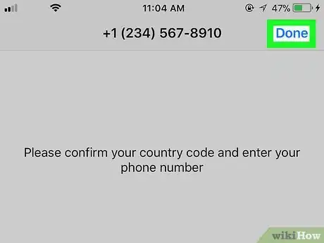 Image titled Activate WhatsApp on iPhone or iPad Step 4