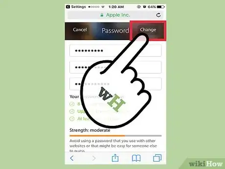 Image titled Change Apple ID Password on iPhone Step 13
