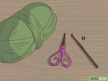 Image titled Crochet a Shamrock Step 1