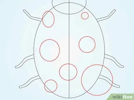 Image titled Draw a Ladybird Step 3