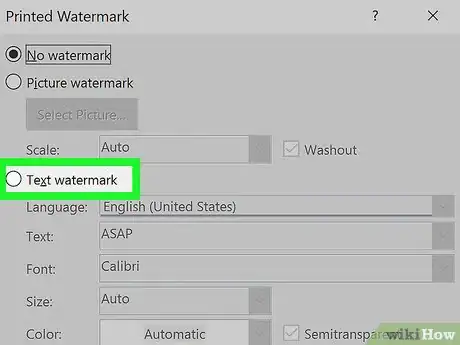 Image titled Add Backgrounds in Word Step 24