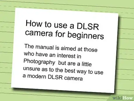 Image titled Write a Manual from Scratch Step 2