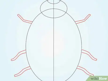 Image titled Draw a Ladybird Step 2